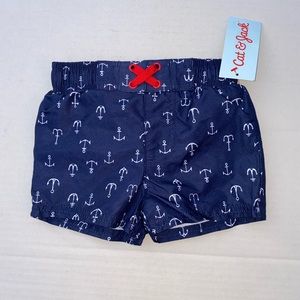 Cat & Jack Baby Boys' Ancher Swim Trunks
